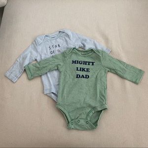 Carters onesie set
